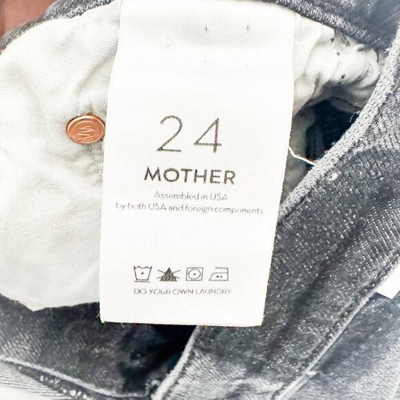 Mother Superior The Sinner Chew Say You're Sorry, Liar Ripped Denim Jean Size 24 - Picture 7 of 10